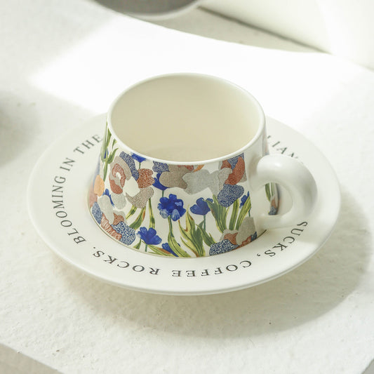 Blooming cup set - White